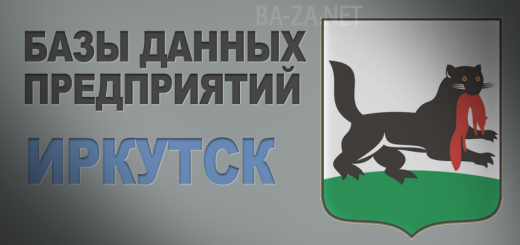 База данных предприятий города Иркутска